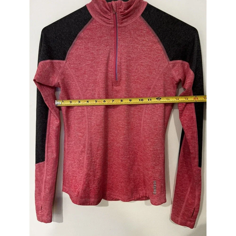 Reebox 1/3 Zip Running Shirt Women's Size XS - Picture 6 of 8